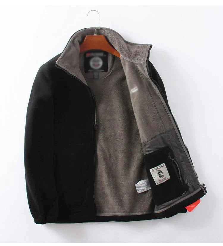 đ„Geeignet fĂŒr MĂ€nner und Frauenđ„ Doppellagige gepolsterte warme Unisex-Jacke
