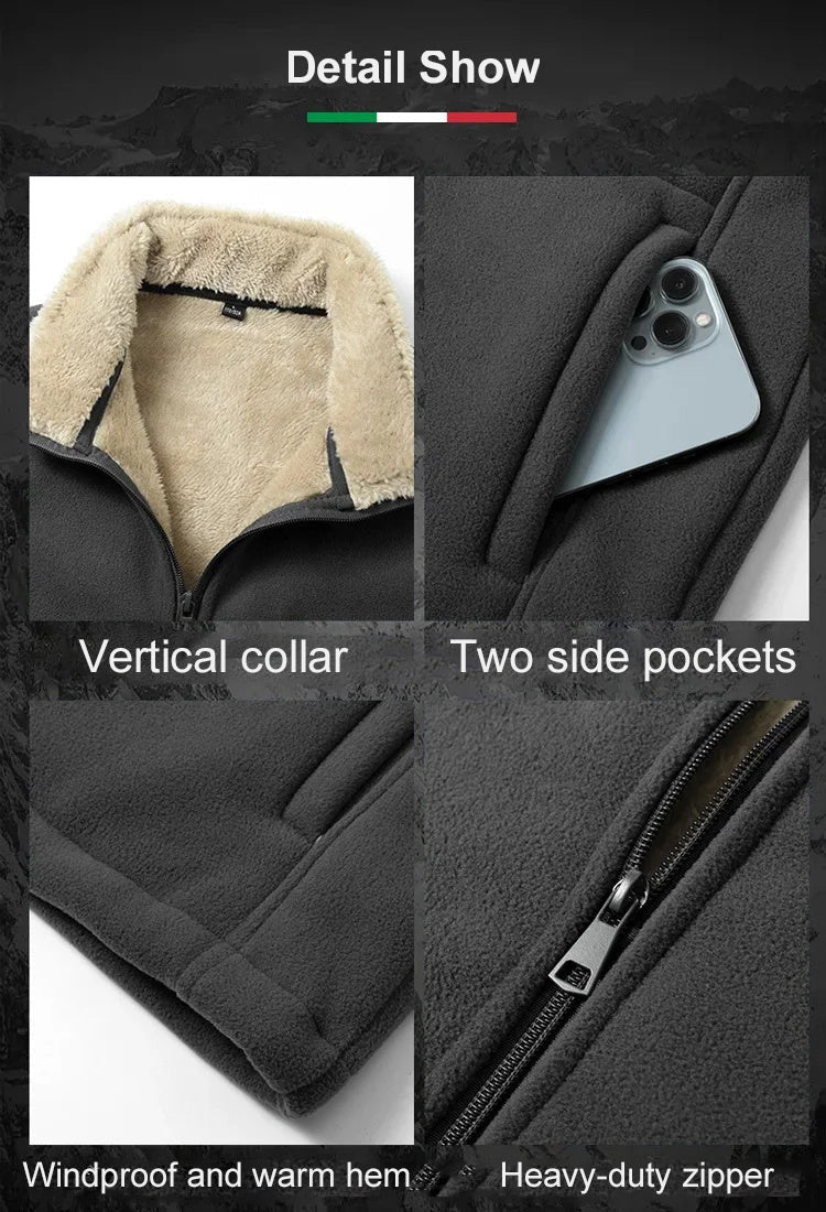 Gratisversand-50 % RabattšMinimalistische Herrenkollektion Wattierte Jacke