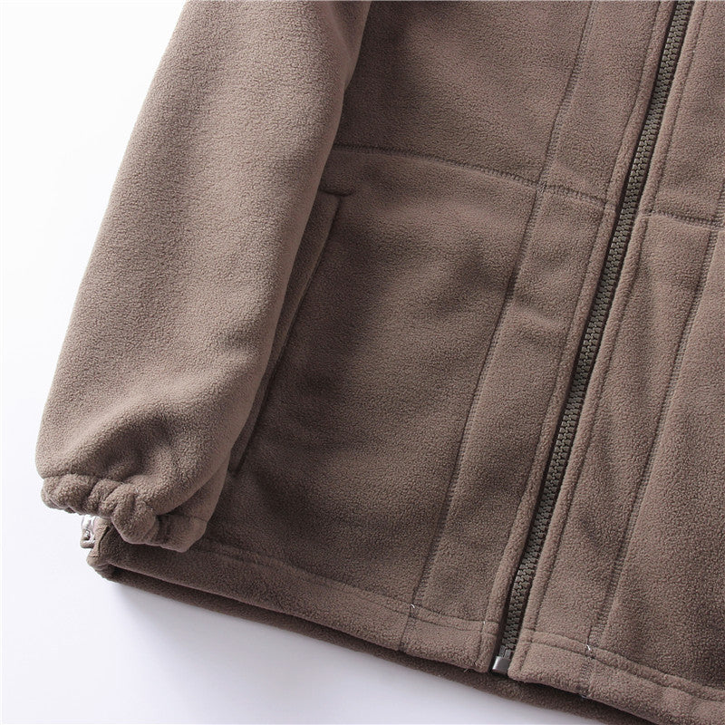 đ„Geeignet fĂŒr MĂ€nner und Frauenđ„ Doppellagige gepolsterte warme Unisex-Jacke