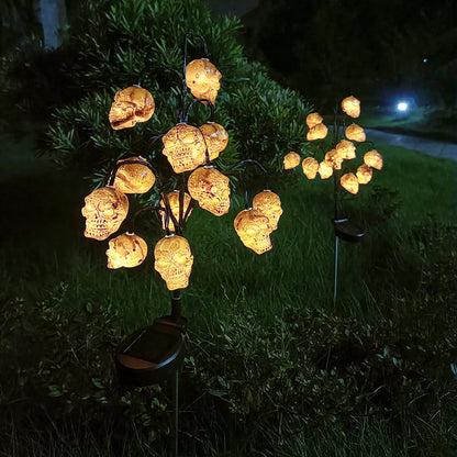 💀Halloween Solar Ground Plug Lawn Light