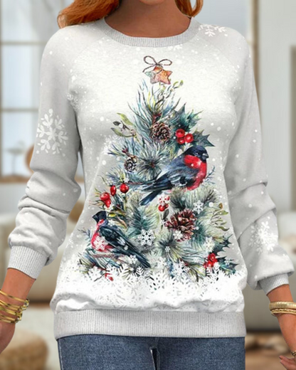 JO | Elegant sweater with Christmas motifs
