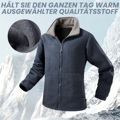 🔥Kostenloser Versand - Herrenjacke mit doppelseitigem Fleece (60% Rabatt)