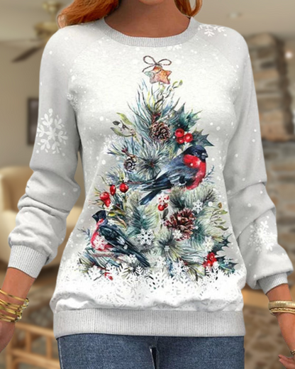JO | Elegant sweater with Christmas motifs