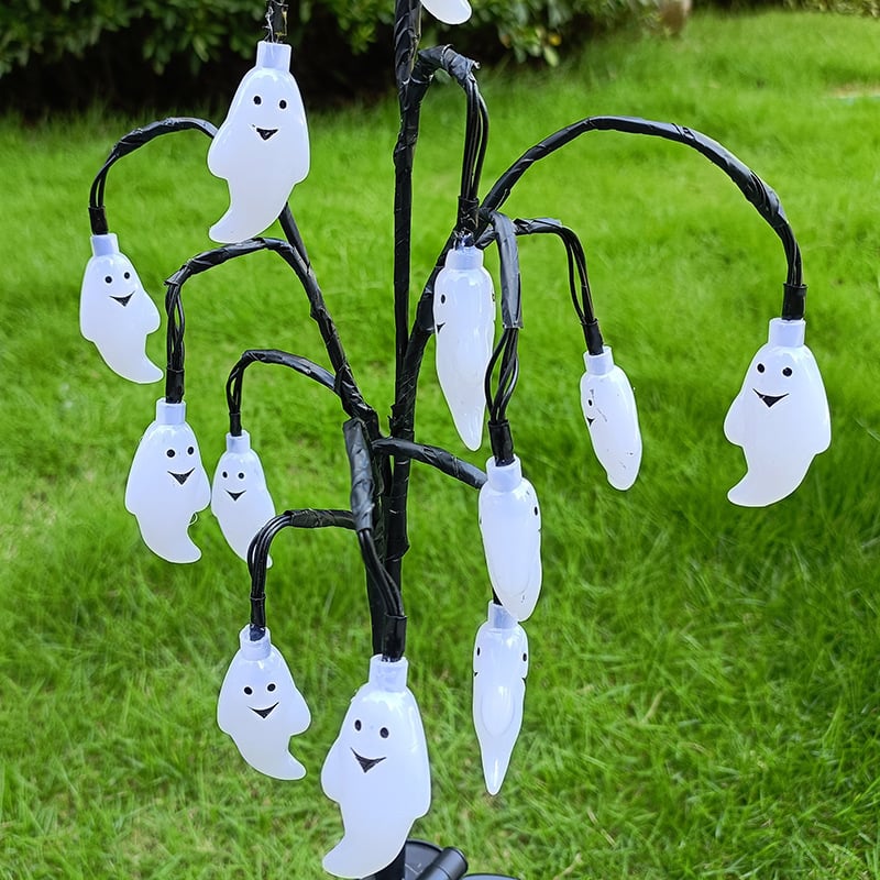 💀Halloween Solar Ground Plug Lawn Light