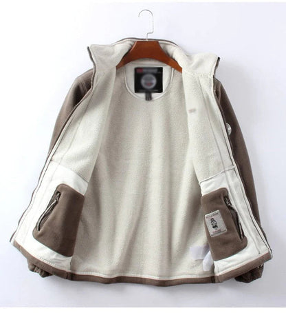 🔥Geeignet für Männer und Frauen🔥 Doppellagige gepolsterte warme Unisex-Jacke