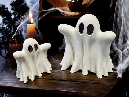 🎃Halloween Decorations - 👻3D Printing Cute Ghosts With Tea Lights