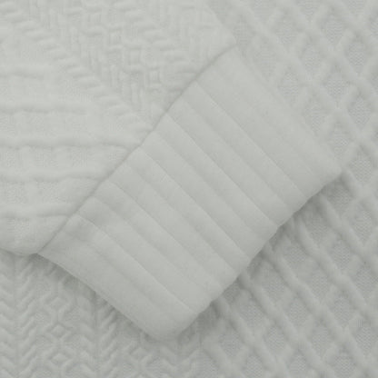 Men's Outdoor Casual Stand Cashmere Button Long Sleeve Sweater