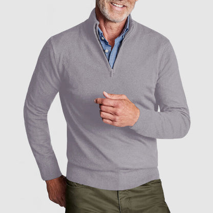 Men's New Cashmere Collar Pullover Shirt