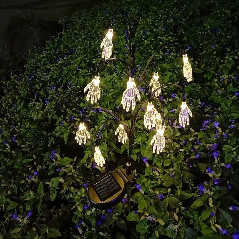 💀Halloween Solar Ground Plug Lawn Light
