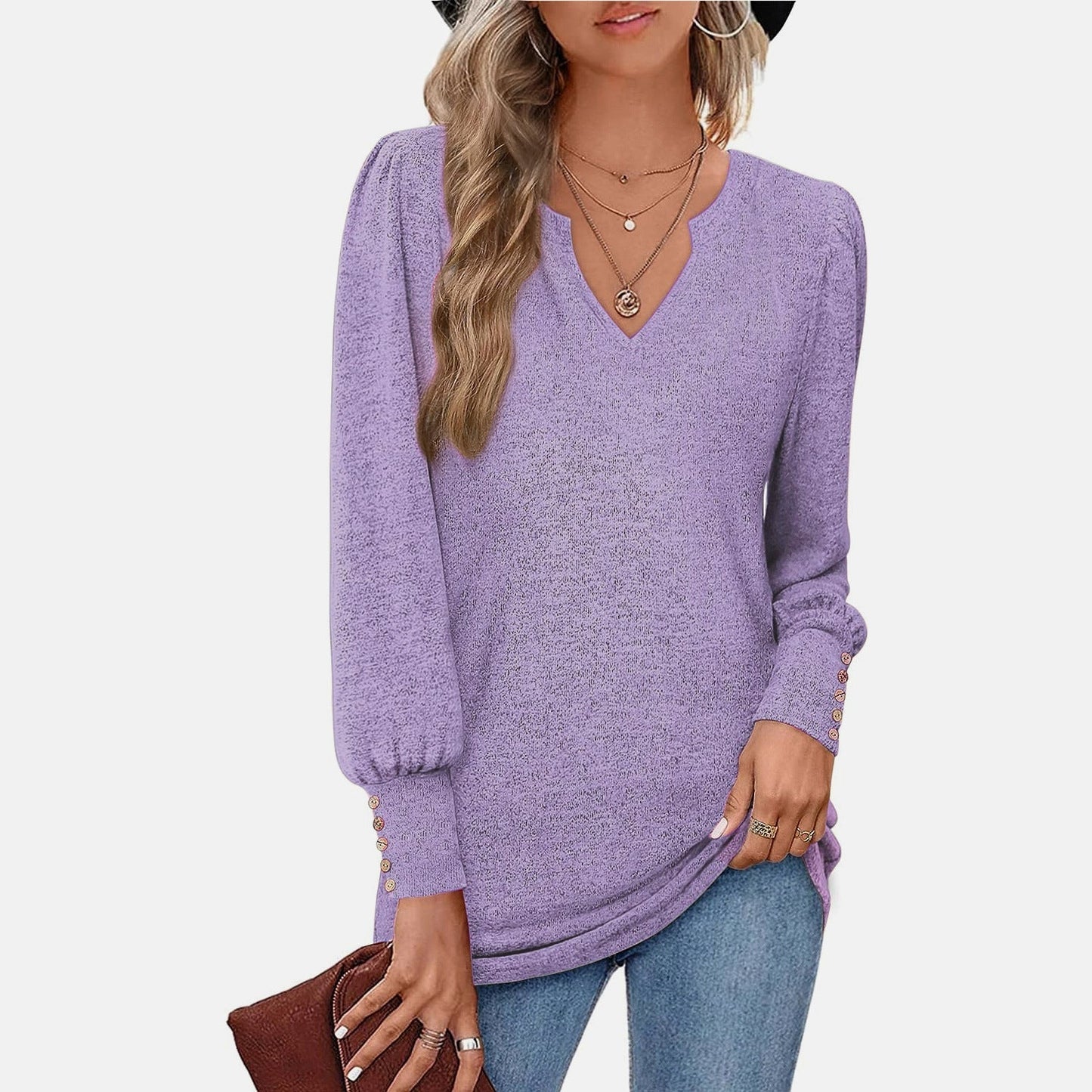 Timeless and elegant winter top