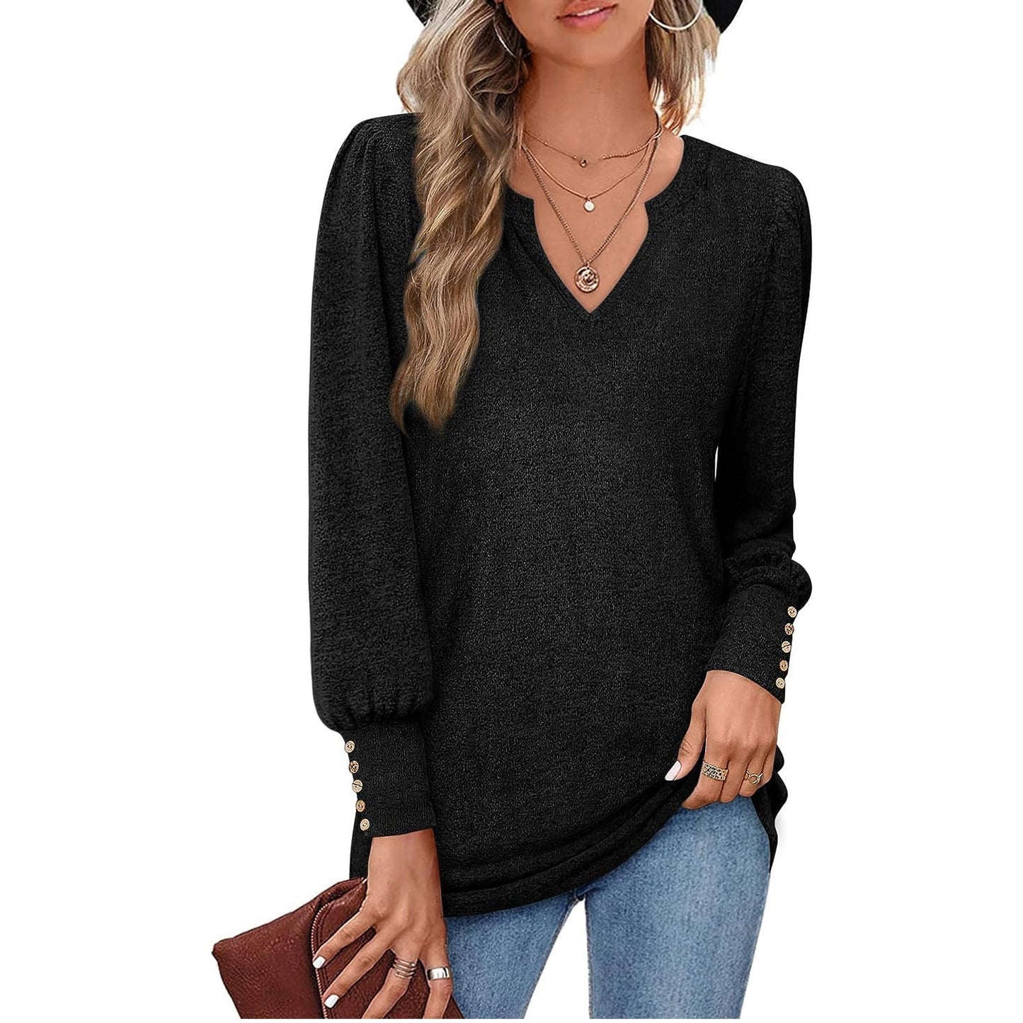 Timeless and elegant winter top