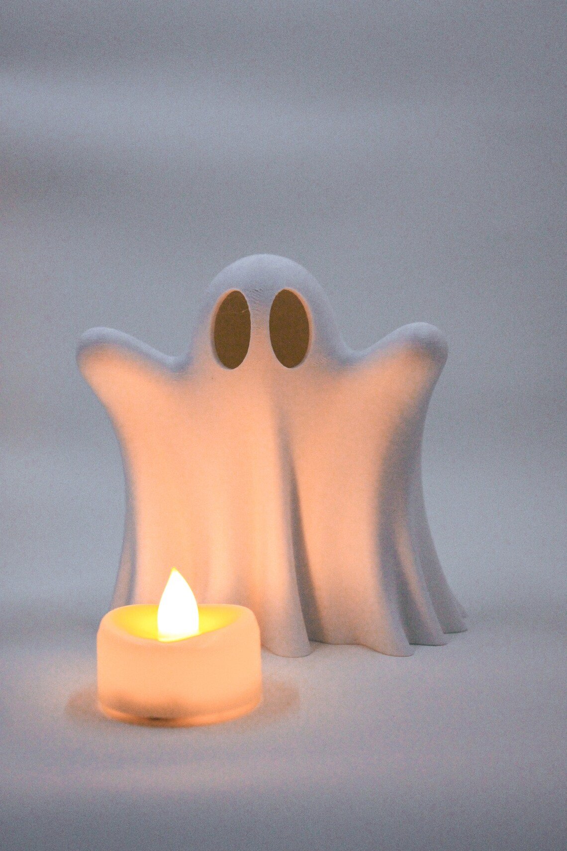 🎃Halloween Decorations - 👻3D Printing Cute Ghosts With Tea Lights