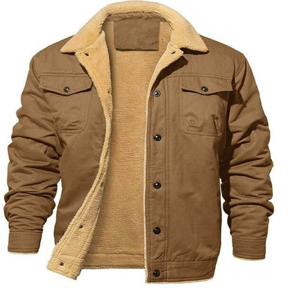 🎁Weihnachten Verkauf 49% OFF⏳Herren Retro Western Winter Fleece Jacke