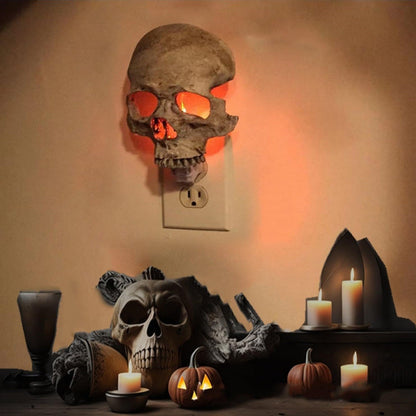 💀 New Halloween Handmade Skull Night Light
