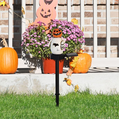 🎃Halloween Solar Resin Ghost Skull Ground Light👻