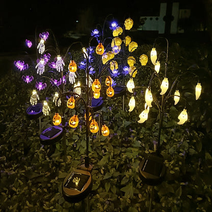 💀Halloween Solar Ground Plug Lawn Light