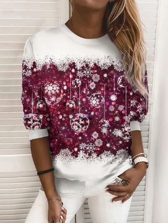 JO | Elegant Christmas Sweatshirt